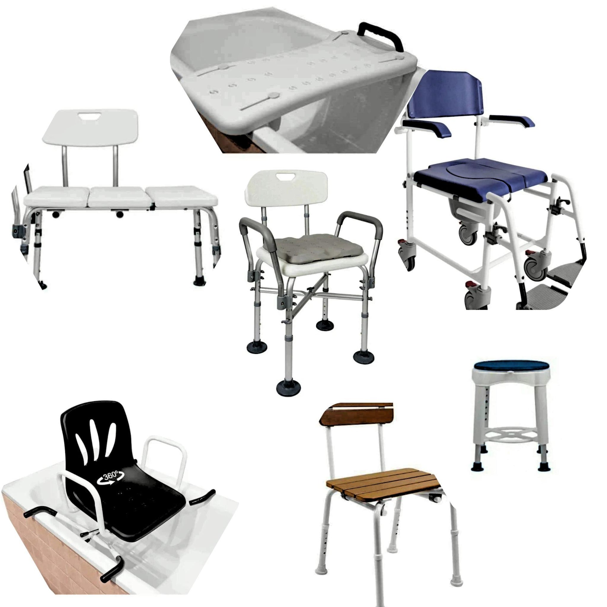 Duschstolar och sittpallar