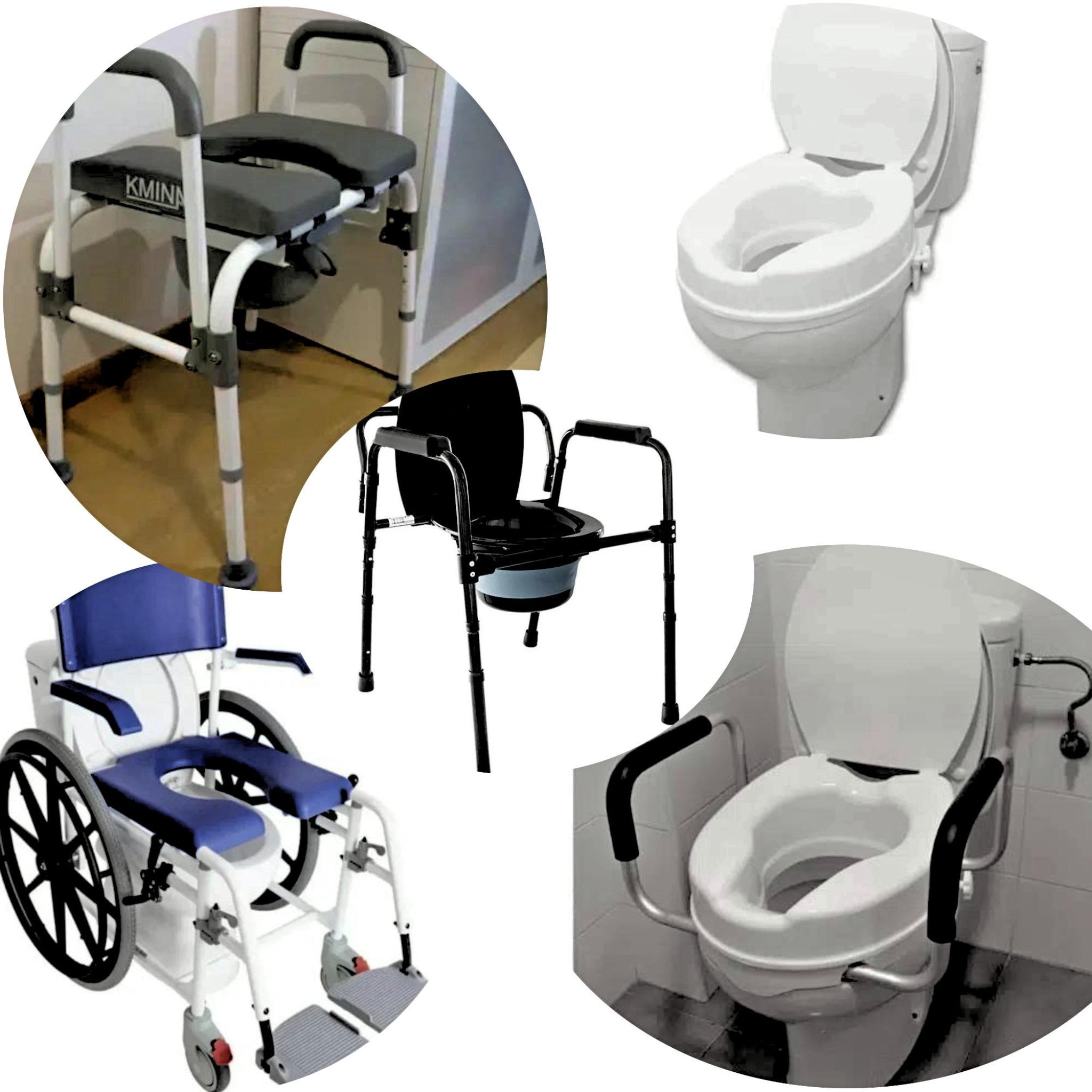 Toalettstolar och sitsförhöjningar