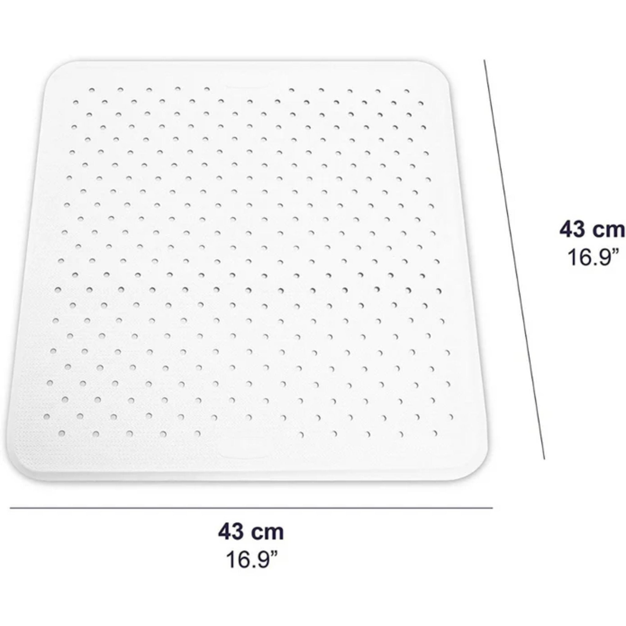 Duschmatta 43x43 cm - Hjälpmedelsbutik VI HP
