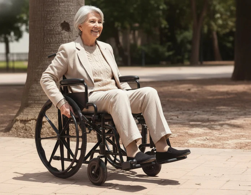 Rullstol manuell sitsmått 46 cm - Hjälpmedelsbutik VI HP