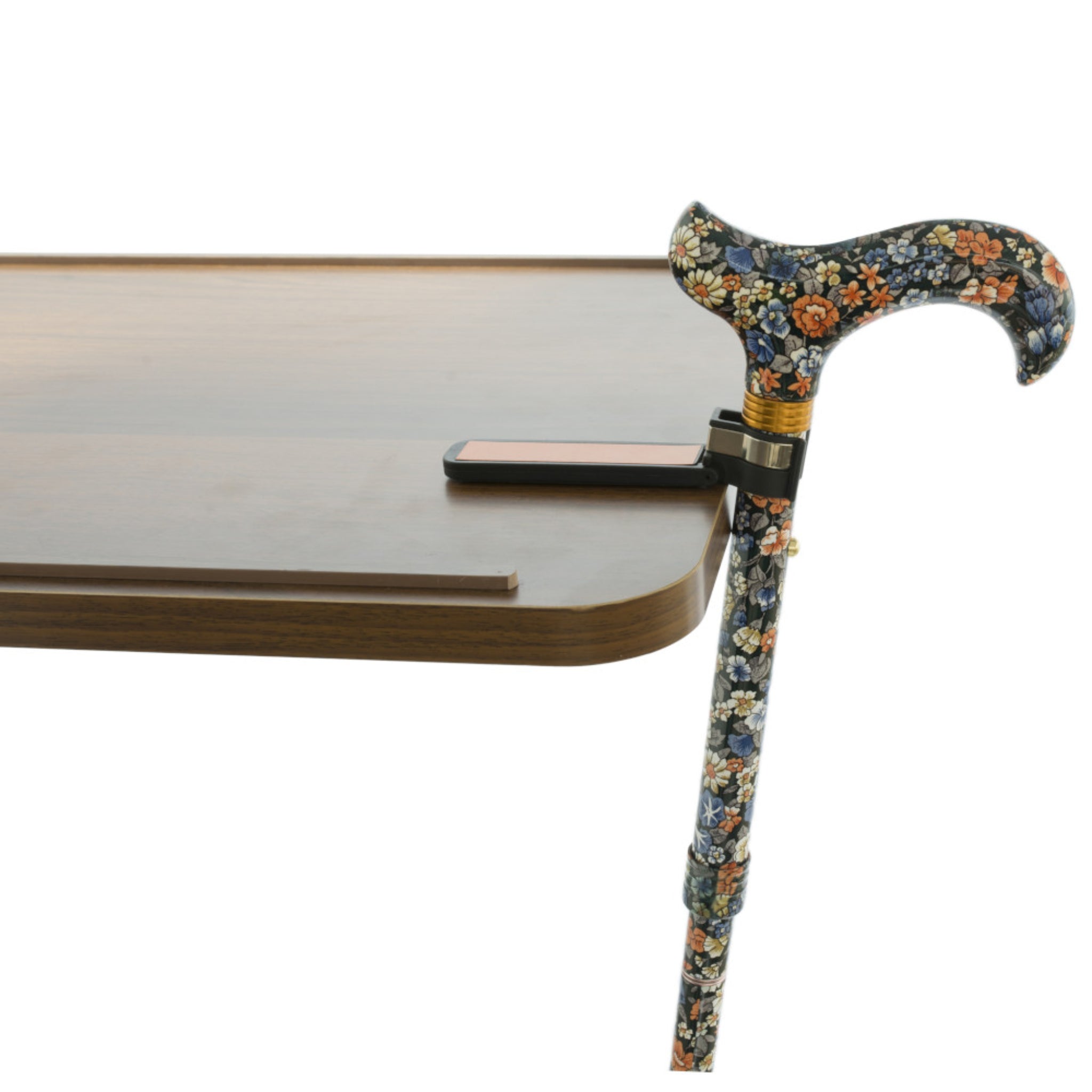 Stödklämma för käpp och krycka