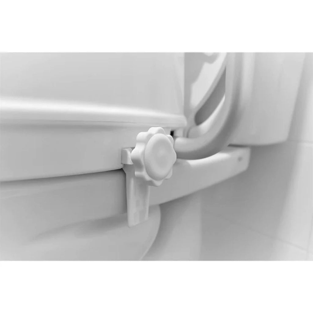 Toalett sitsförhöjare med armstöd - Hjälpmedelsbutik VI HP