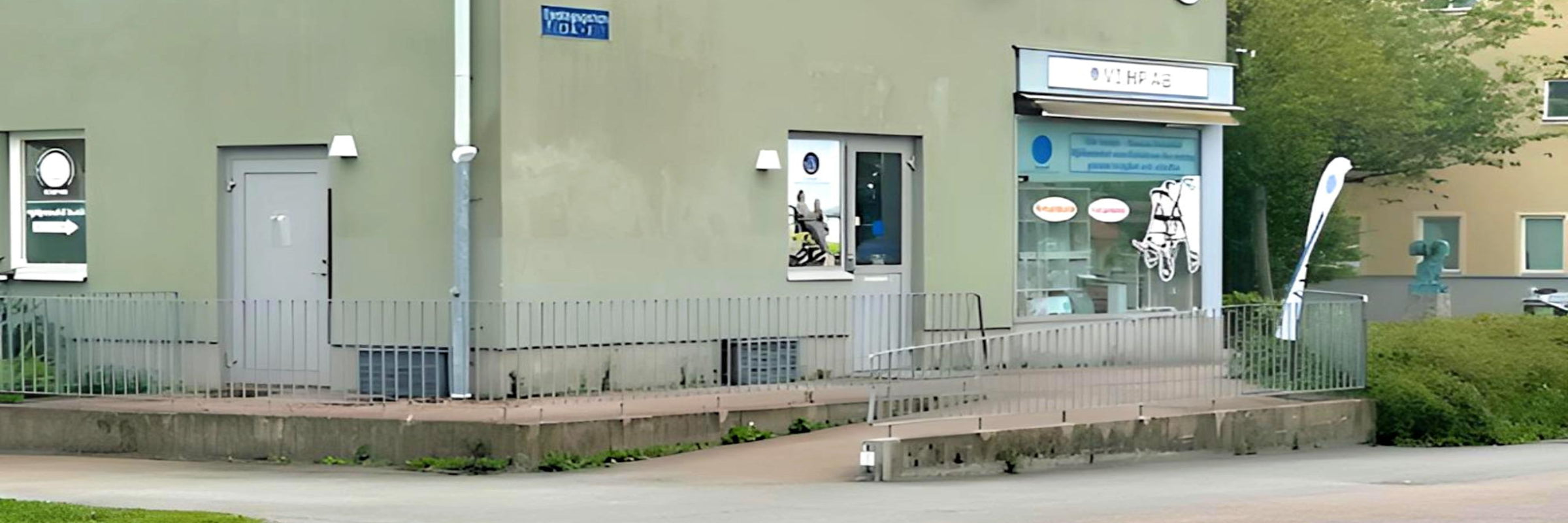 VI HP hjalpmedelsbutik tillganglighet